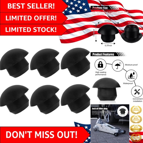 Pack 8mm flat head rubber - 8mm, flat-head